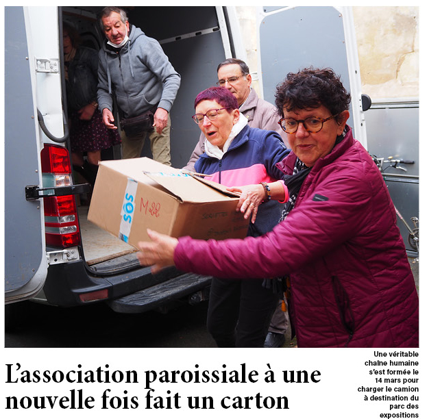 L’Hebdo de Charente-Maritime présente l’action solidaire de l’association