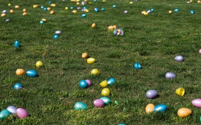 Grande chasse aux œufs de Pâques, organisée par l’association